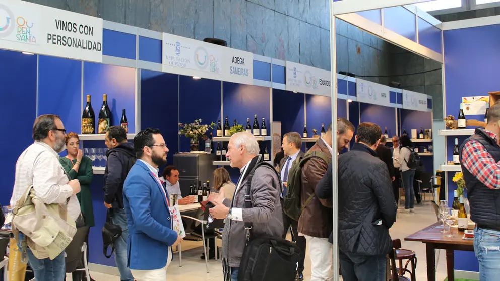 Visitantes profesionales en la 8&ordf; edici&oacute;n de Ourense Vinis Terrae.