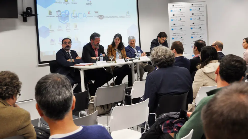 La presentaci&oacute;n de la BFFood tuvo lugar en el Centro de Investigaciones Cient&iacute;ficas Avanzadas de la UDC.