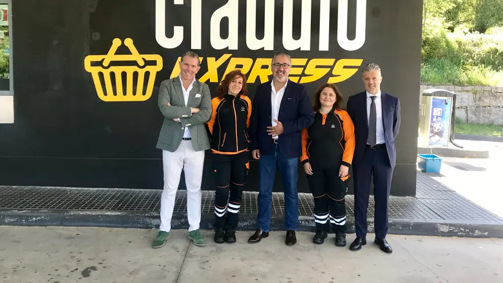 El nuevo Claudio Express est&aacute; situado en la Estaci&oacute;n de Servicio de Los Valos, en Mos.