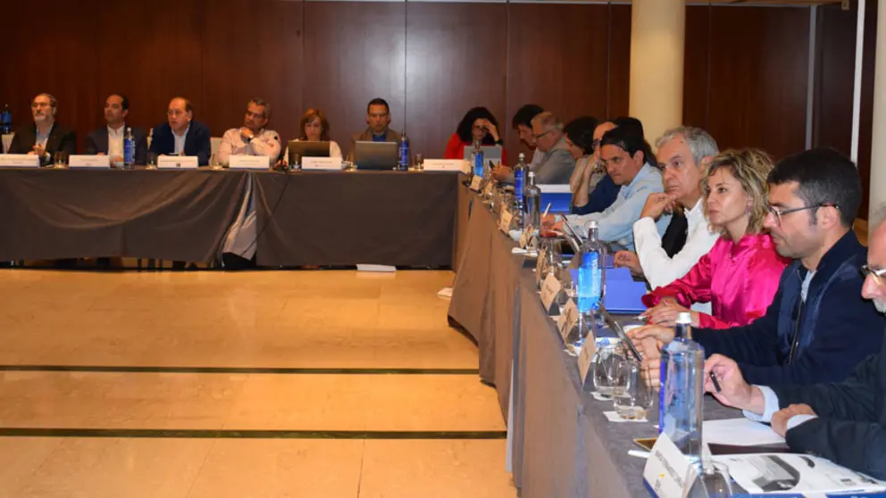 Una de las sesiones de la  X Reuni&oacute;n Anual del Foro Econ&oacute;mico de Galicia.