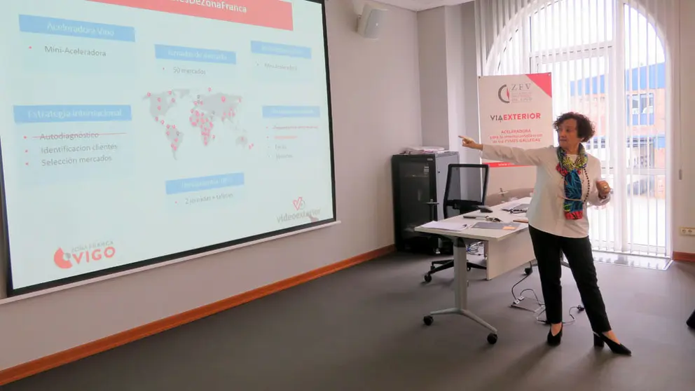 D&eacute;bora Ramonde, directora del Dpto. de Internacionalizaci&oacute;n de Zona Franca.