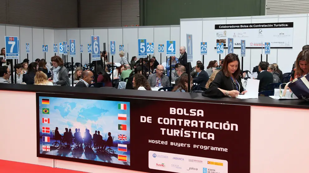 Bolsa de contrataci&oacute;n tur&iacute;stica en la pasada edici&oacute;n de Turexpo Galicia.