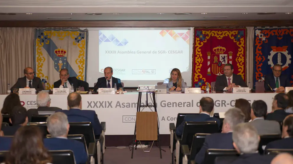 Inauguraci&oacute;n de la XXXIX Asamblea General de Cesgar, en A Coru&ntilde;a.