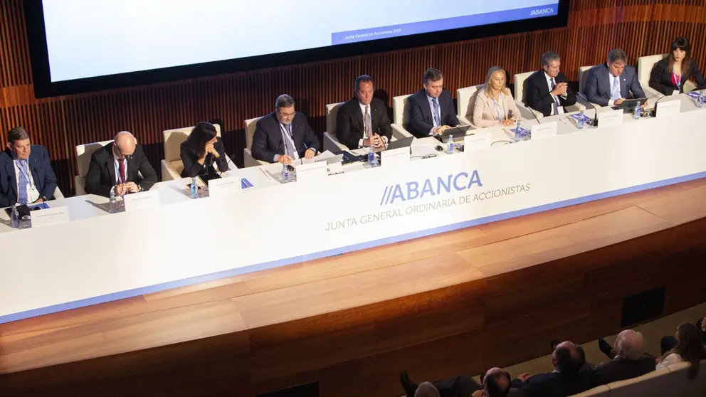 Junta general de accionistas de Abanca celebrada en A Coru&ntilde;a.