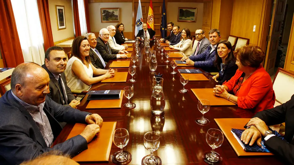 Encuentro del delegado del Gobierno con la directiva de Asime.
