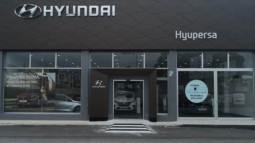 Concesionario de Hyupersa en Vilagarc&iacute;a.