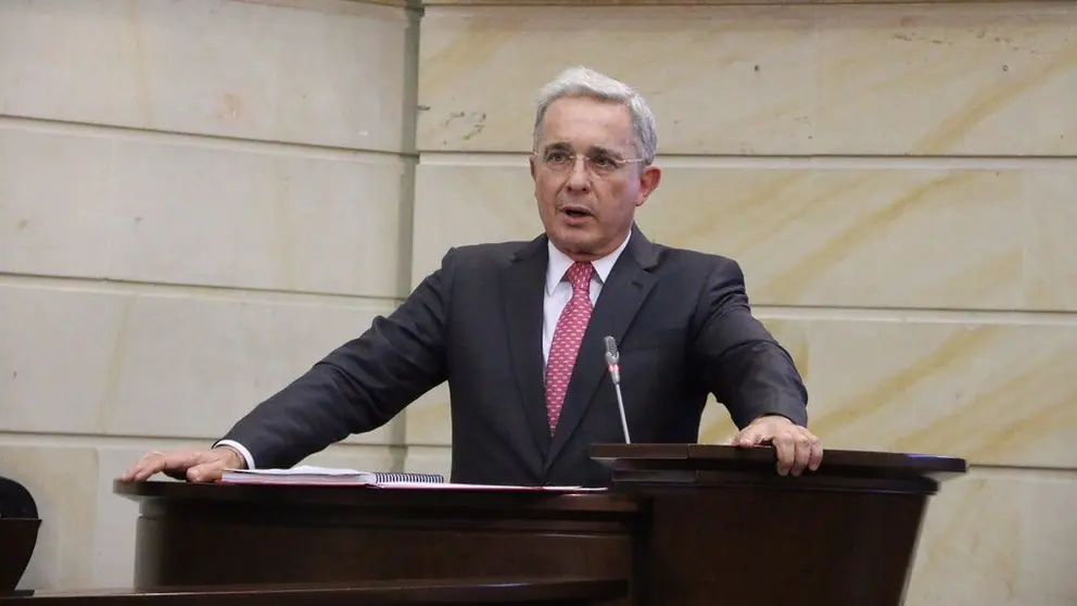 El expresidente de Colombia, &Aacute;lvaro Uribe.