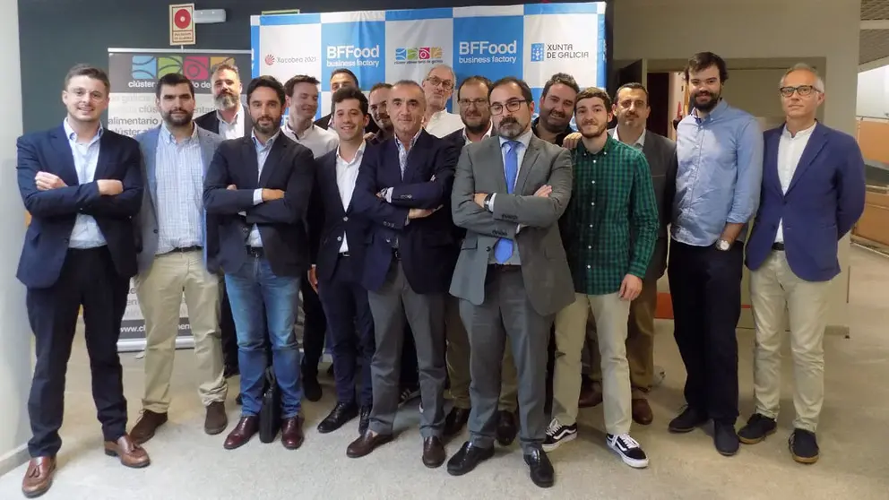 Los promotores de los seis proyectos seleccionados por la BFFood y sus mentores.