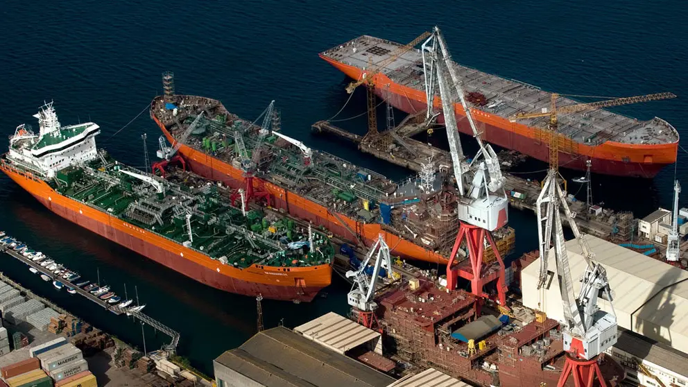 Instalaciones de Factor&iacute;a Vulcano, en Vigo.