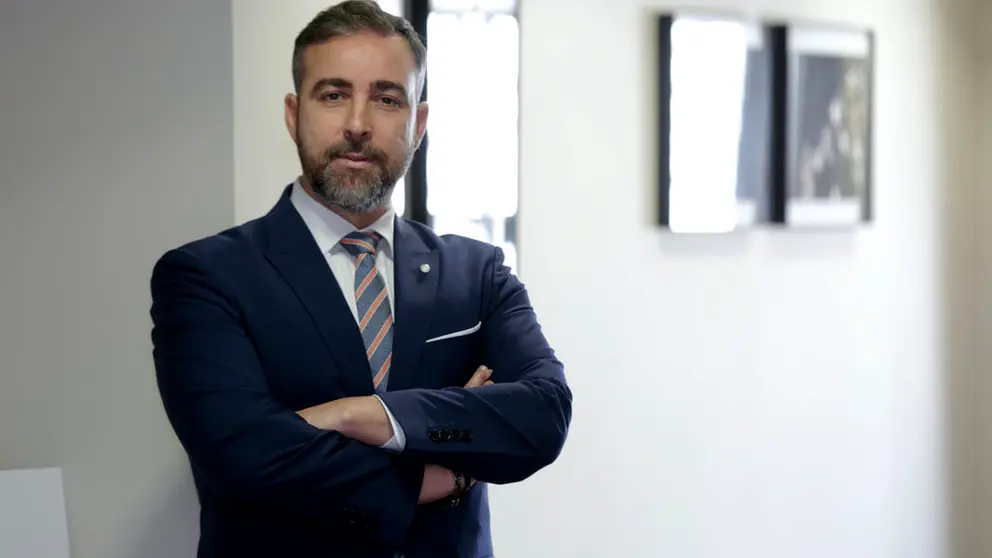Diego V&aacute;zquez Reino, presidente de APECCO./C&Eacute;SAR QUI&Aacute;N.