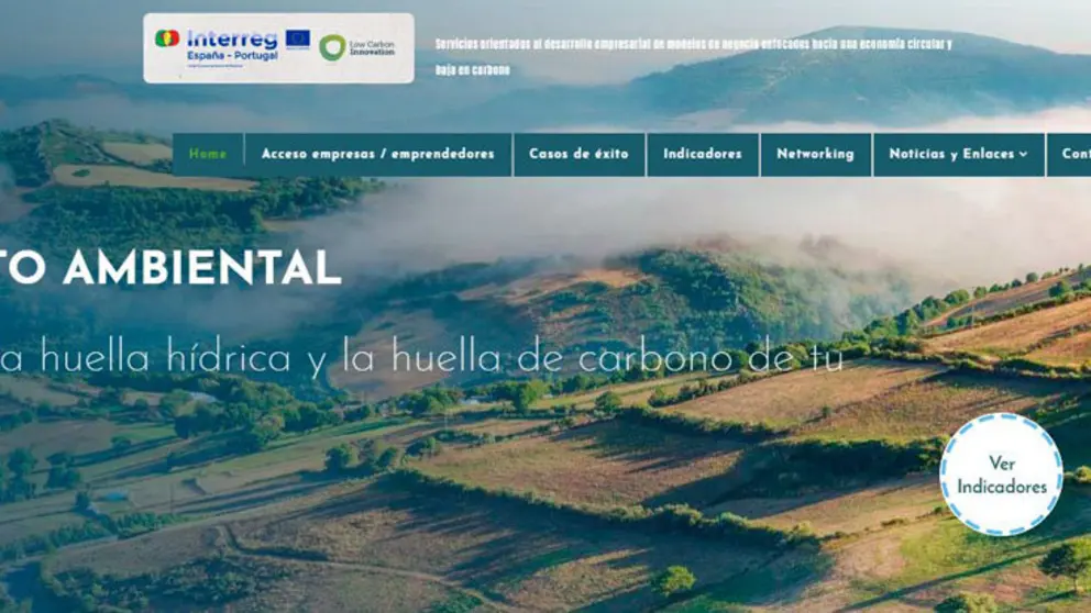 Web del La Red Transregional Low Carbon Innovation, financiada por el Programa Interreg V-A Espa&ntilde;a-Portugal