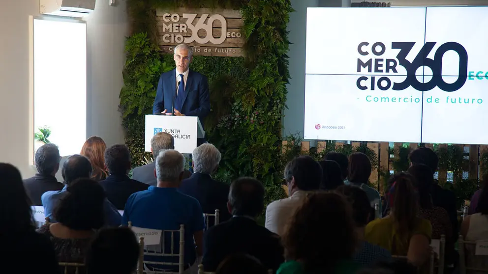 O conselleiro de Econom&Atilde;&shy;a, Emprego e Industria, Francisco Conde, participar&Atilde;&iexcl; no encontro Comercio 360 Eco. Na Finca da Rocha (r&Atilde;&ordm;a da Volta do Castro, 34-40).
foto xo&Atilde;&iexcl;n crespo
10/07/2019