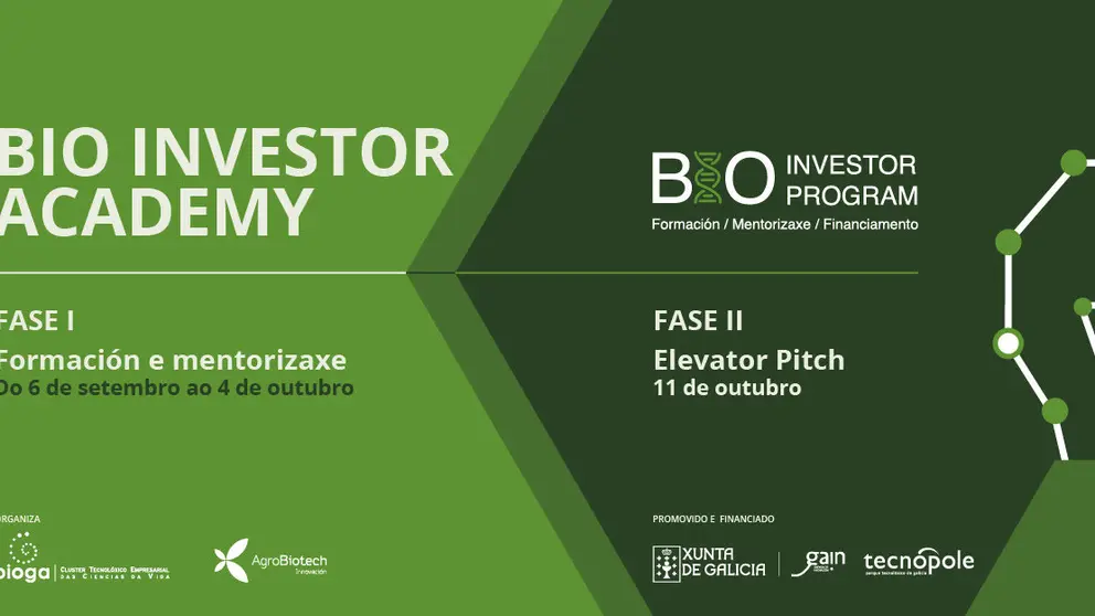 Bioga organiza con el apoyo  de la Gain la Bio Investor Academy.