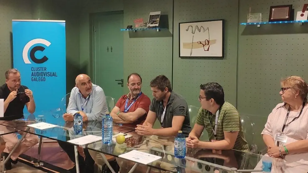 En el networking participaron varias empresas audiovisuales gallegas y un grupo de profesionales internacionales.