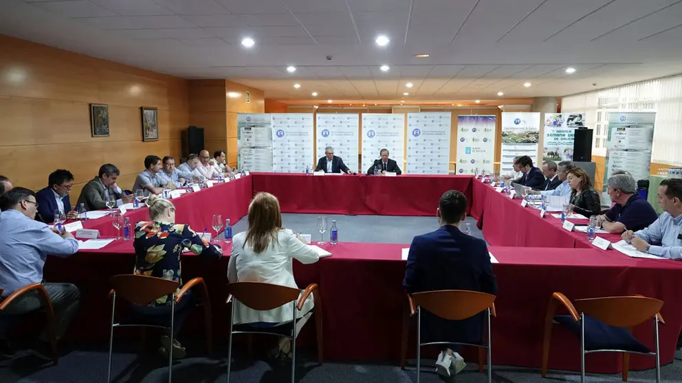 Reuni&oacute;n del comit&eacute; organizador de ExpoBus Iberia.
