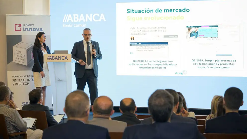 Presentaci&oacute;n de Dooing IT durante el Demo Day del programa de aceleraci&oacute;n de Abanca Innova.