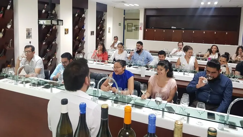 Master class de la D.O. R&iacute;as Baixas en M&eacute;xico.