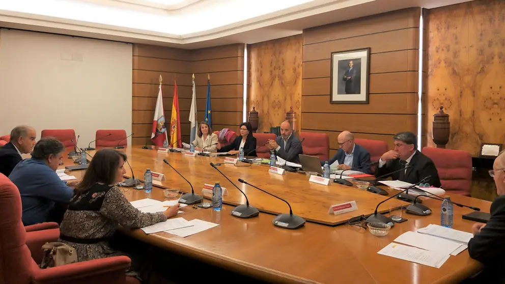 Comit&eacute; ejecutivo del Consorcio de la Zona Franca de Vigo.