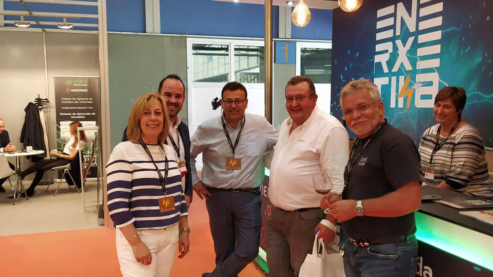 Stand de Enerx&eacute;tica en Expobiomasa, feria que se celebra en Valladolid.