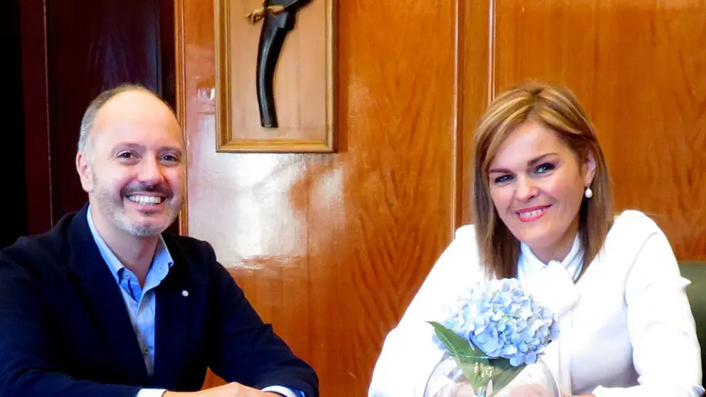 David Regades y Digna Rivas.