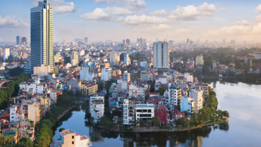 Hanoi, capital de Vietnam.