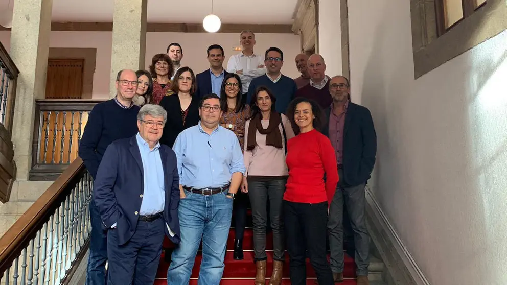 Investigadores que participan en Santiago en la Conferencia Internacional sobre gasto p&uacute;blico sanitario.