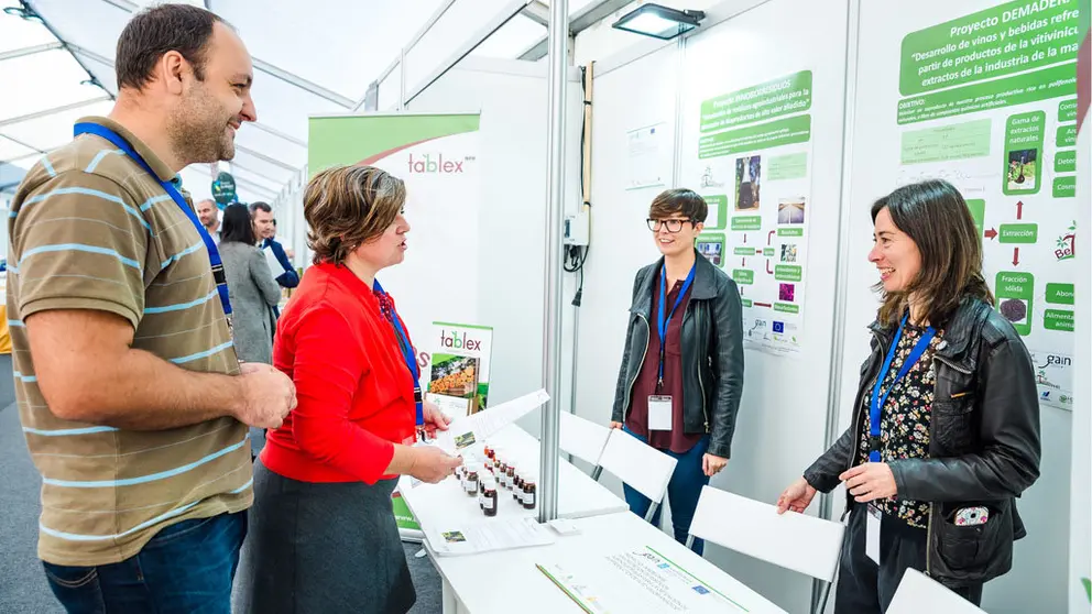 Zona expositiva en la edici&oacute;n anterior de Agrobiotech.