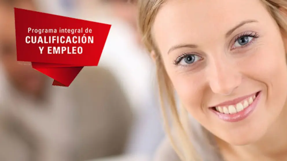 Imagen del Programa Integral de Cualificaci&oacute;n y Empleo (PICE) de las C&aacute;maras de Comercio.