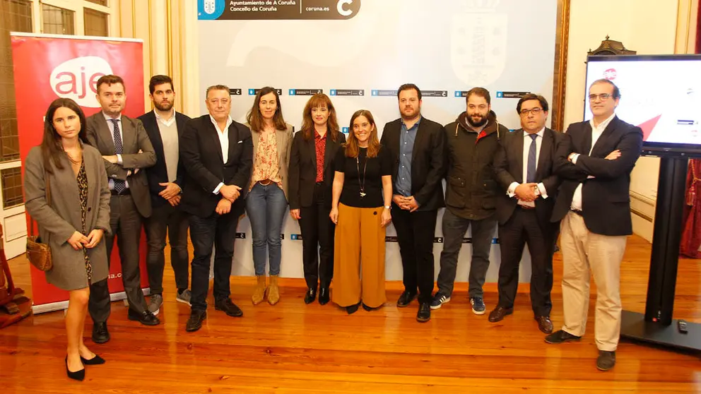 06-11-19.Presentacion del XX Premio Emprende de A Coru&ntilde;a en el Sal&oacute;n Real del Ayuntamiento de La Coru&ntilde;a. Foto: Iago L&oacute;pez