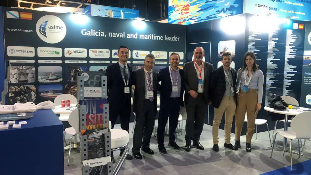 Stand de Asime en Europort.