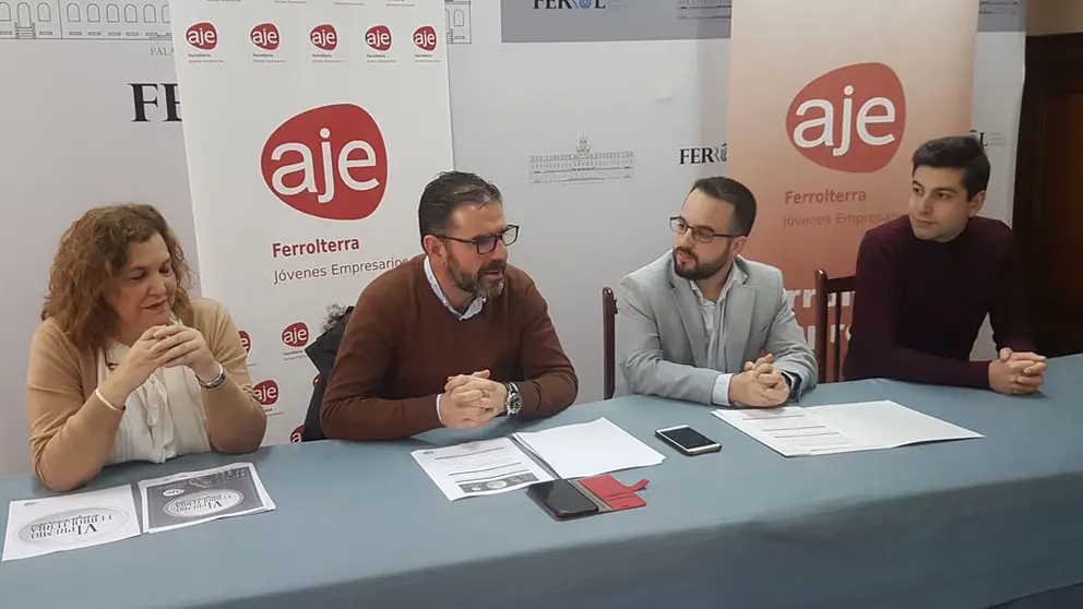 Presentaci&oacute;n de los Premios Ferrolterra en el Ayuntamiento de Ferrol.