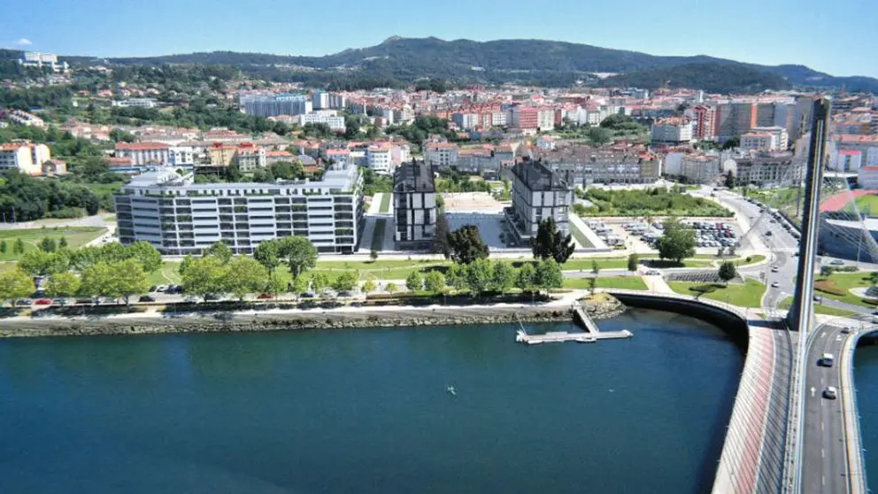 Residencial Novolerez II se construir&aacute; a orillas del r&iacute;o L&eacute;rez, en Pontevedra.