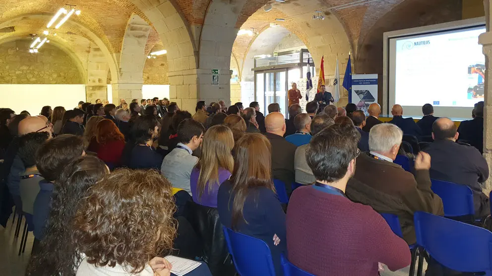 Presentaci&oacute;n de avances de la UMI Nautilus en Exponav, Ferrol.