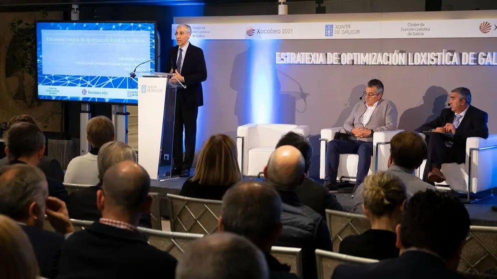 Francisco Conde, participar&Atilde;&iexcl; na xornada de presentaci&Atilde;&sup3;n da Estratexia de Optimizaci&Atilde;&sup3;n Lox&Atilde;&shy;stica de Galicia. No hotel A Quinta da Auga (paseo da Amaia, 23-B). 
foto xo&Atilde;&iexcl;n crespo
13/12/2019
