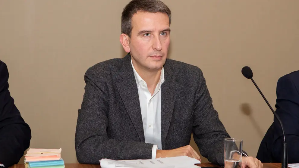 Oriol Sarmiento, decano del Colegio de Ingenieros Industriales de Galicia.
