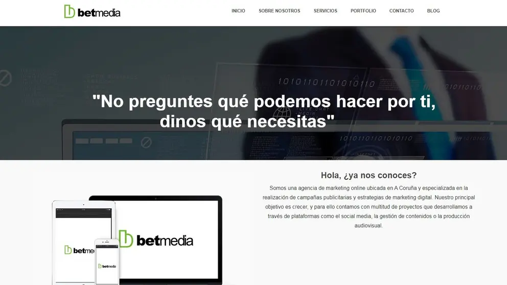 Web de Betmedia.