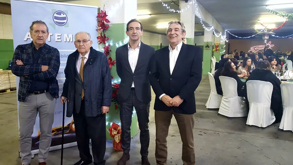 Al almuerzo de Navidad de Actemsa asistieron su presidente y fundador Severino Escur&iacute;s Batalla y su director ejecutivo, Jos&eacute; Luis Escur&iacute;s Villa.