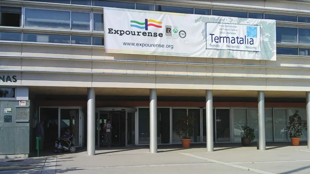 Exterior del recinto ferial de Expourense.