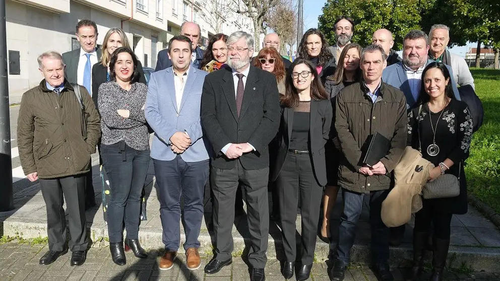 Asistentes a la asamblea de la Uni&oacute;n Profesional de Galicia.