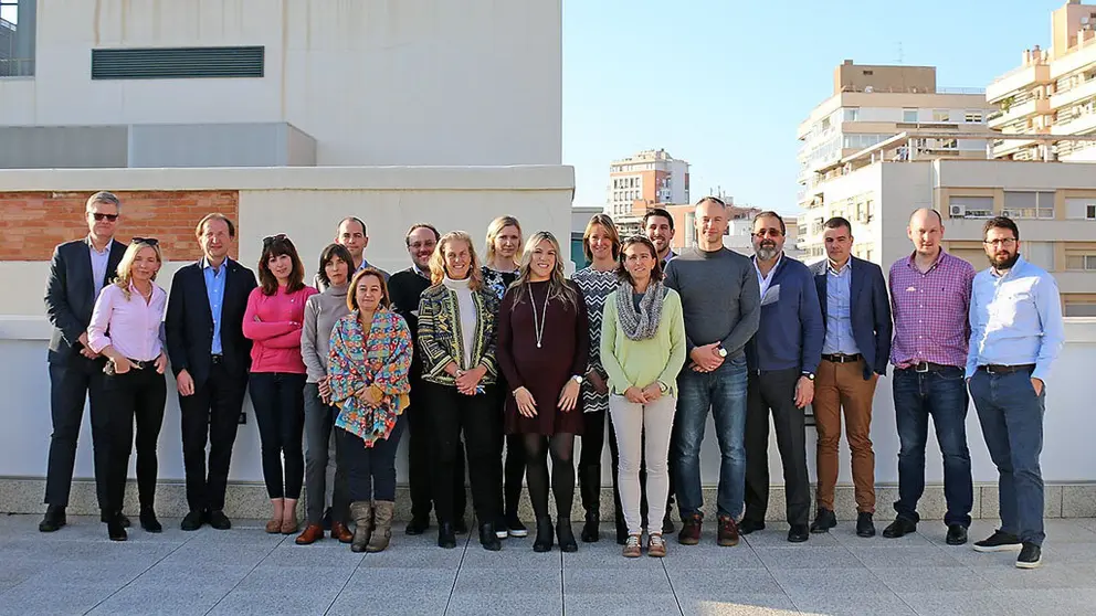 Socios del proyecot HUBER, en el que participa la compa&ntilde;&iacute;a gallega Bah&iacute;a Software.