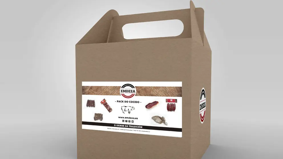 El Pack do Cocido de Emdeza incluye seis productos c&aacute;rnicos para elaborar un tradicional cocido.