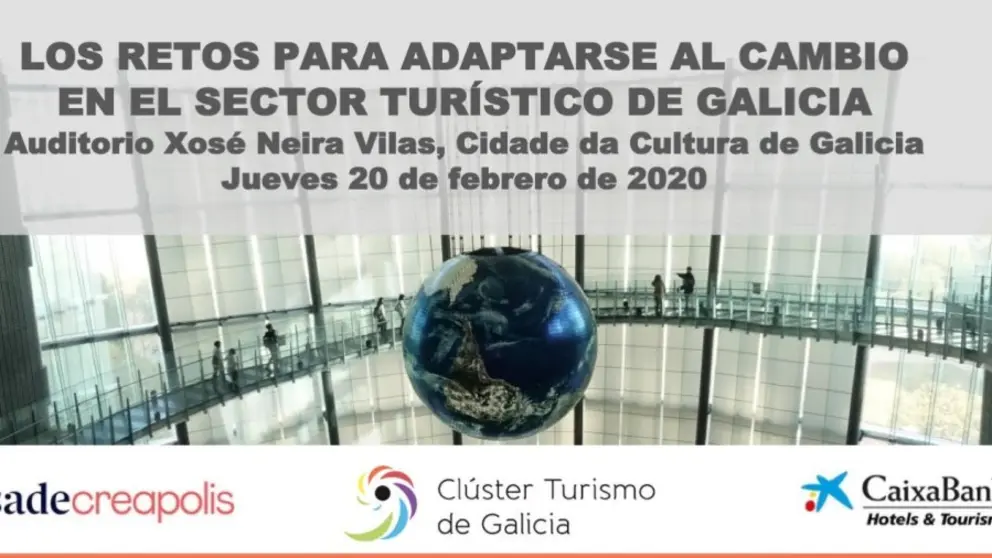 Imagen de la jornada organizada por el Cl&uacute;ster Turismo de Galicia.