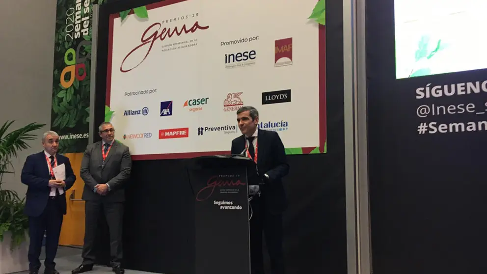 El consejero delegado de Artai, Rub&eacute;n Mart&iacute;nez, recogi&oacute; el galard&oacute;n en el acto celebrado en Madrid.