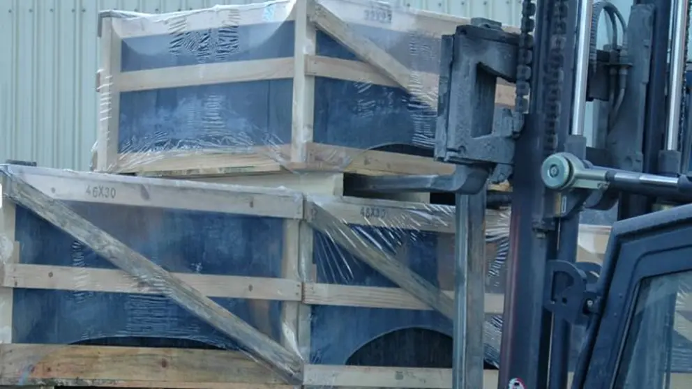 En 2019 se exportaron 467.947 toneladas de pizarra gallega. /WEB CL&Uacute;STER.