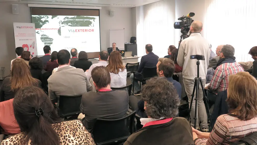 Clausura de ViaExterior III, en Vigo.