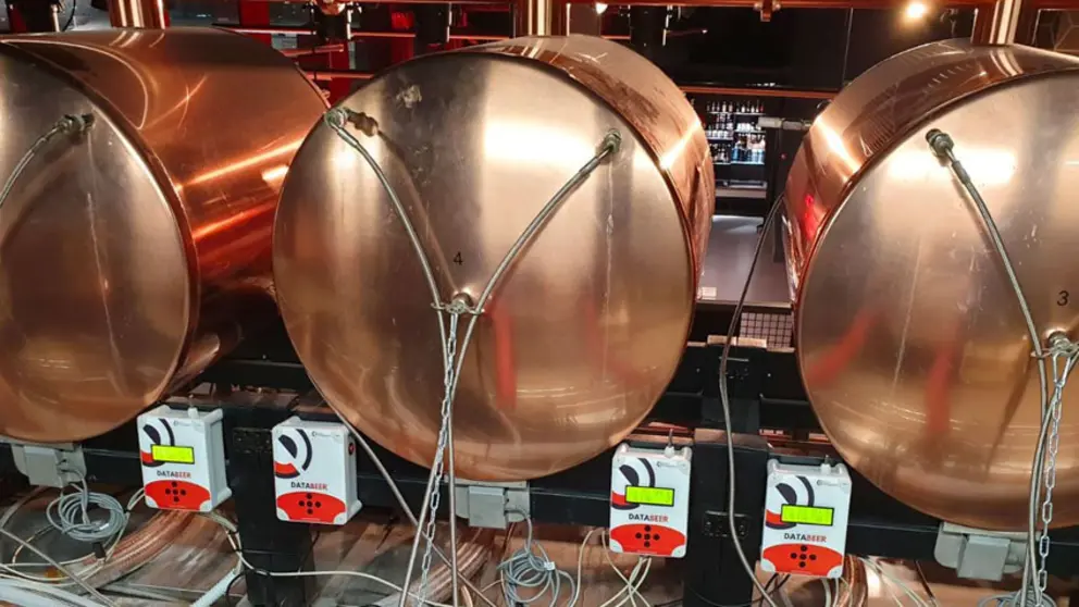Data Monitoring ha instalado su sistema en los tanques de cerveza ubicados en el Museo MEGA .
