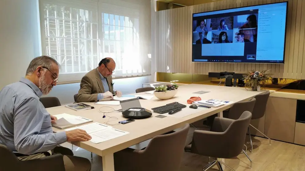 El jurado de los Premios Galicia Segura se reuni&oacute; por videoconferencia para deliberar.