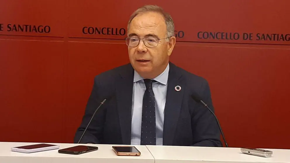 Xos&eacute; S&aacute;nchez Bugallo, alcalde de Santiago./WEB CONCELLO DE SANTIAGO.