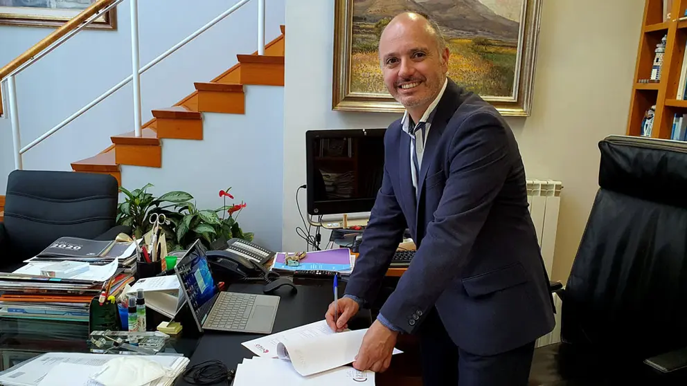 David Regades, delegado del Consorcio de la Zona Franca de Vigo.