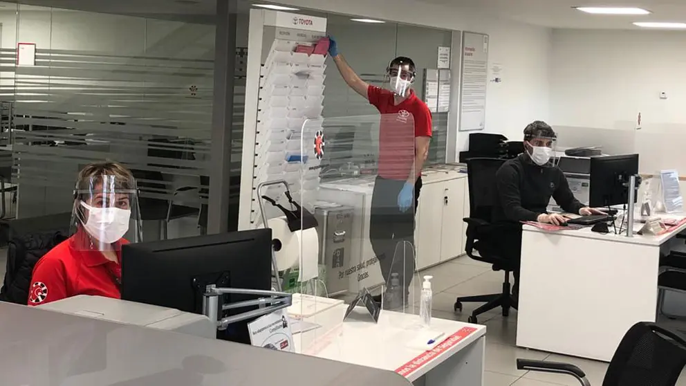 Grupo Breog&aacute;n ha adaptado sus concesionarios de cara a su reapertura, con medidas de seguridad.